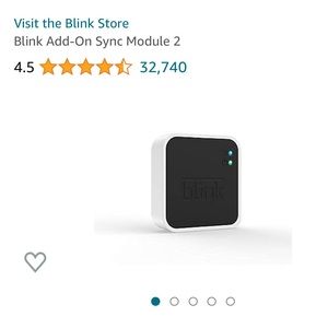 Blink sync module 2 - for use with blink wireless cameras